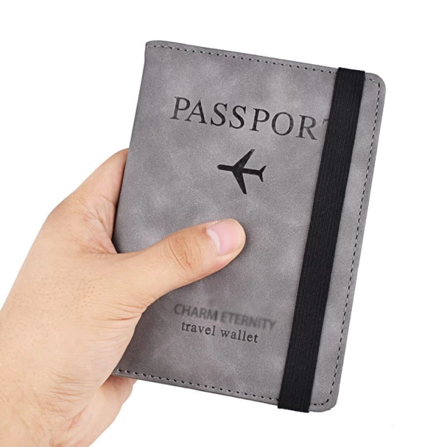 Carteira e Porta Passaporte para Viagem – Com Bloqueio RFID