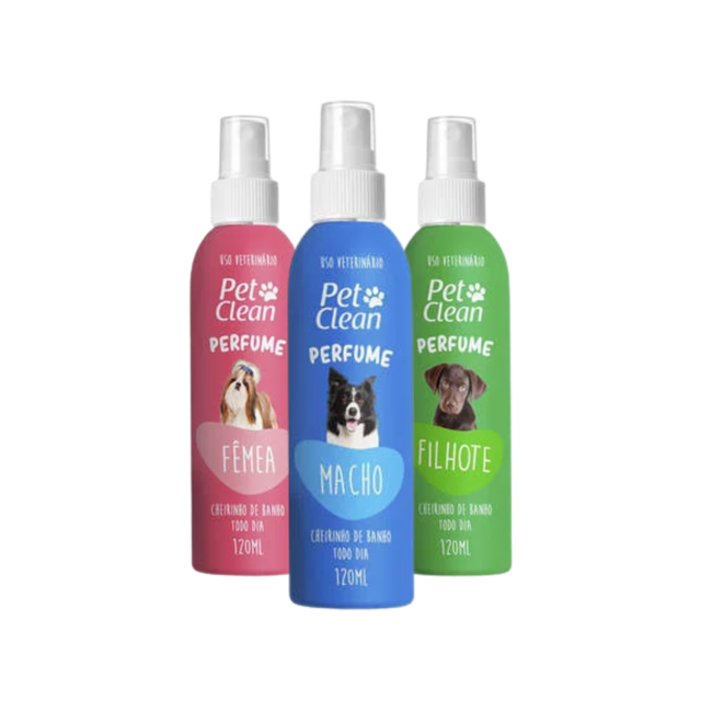 Perfume para cães e gatos pet clean - Lux Pet