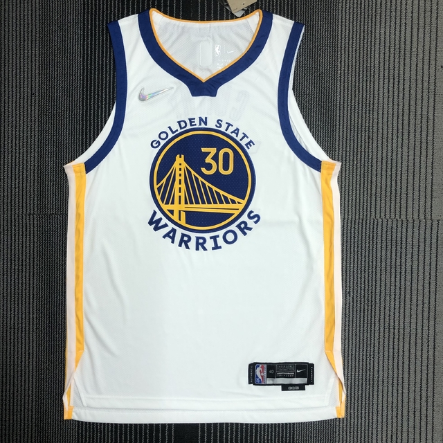 Regata NBA Golden State Warriors - Curry/30 - Branca - Nike