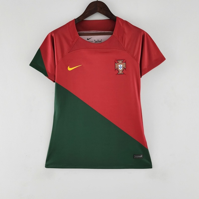Nova Camisa Feminina Portugal 1 2022 / 2023
