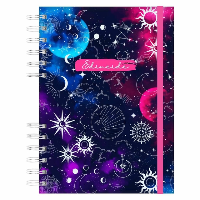 Caderno Feminino Constelação