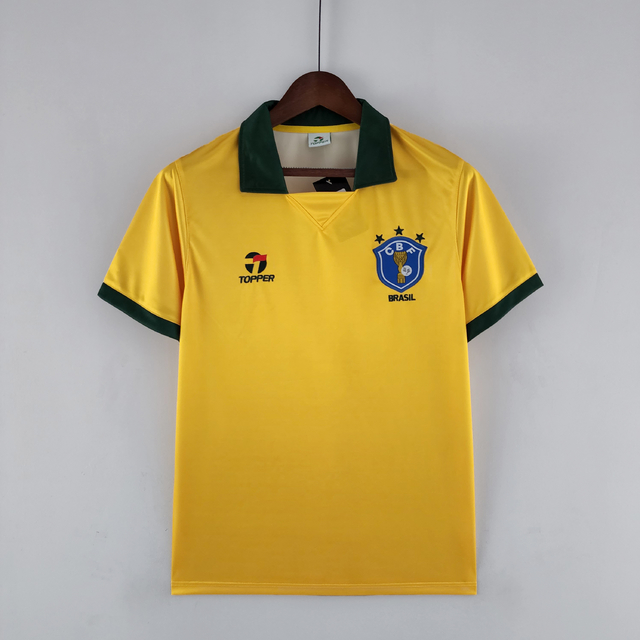 Camisa Brasil - Retrô 1988 - Buy in RP.Sports
