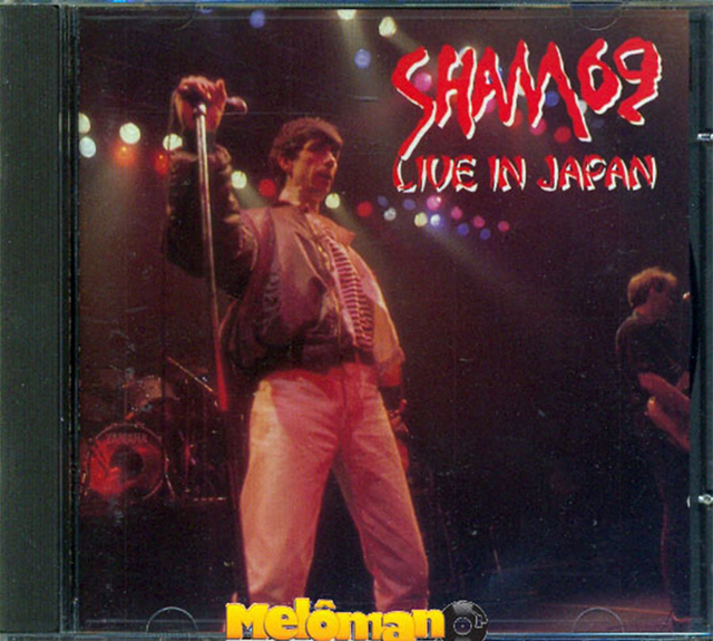 CD Sham 69 - Live In Japan (1991)