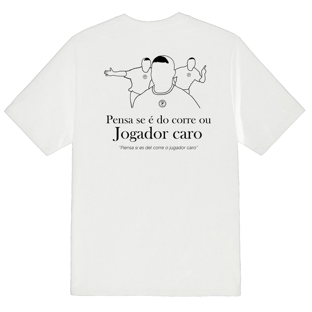 Um pouco sobre a camiseta da Correrue Pensa se é do corre ou jogador caro
