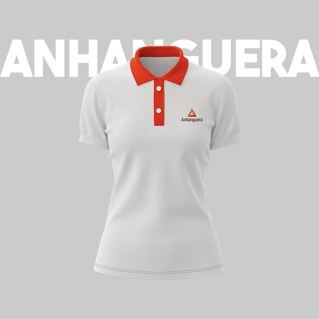Camisa Polo Institucional Feminina Anhanguera