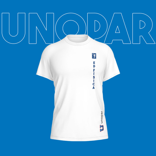 Camiseta Unopar Unissex Educação Física - Anhanguera