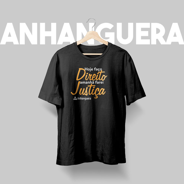 Camiseta Unissex de Direito Anhanguera - Anhanguera
