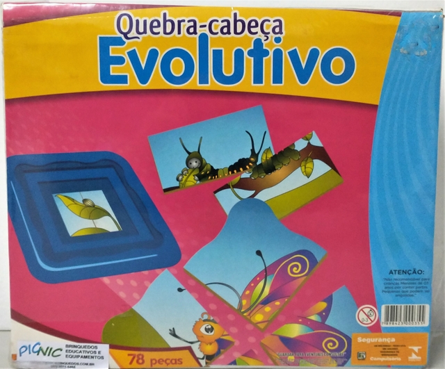 Quebra,Cabeça,Evolutivo,Kit,Jogos - Brinquedos E Jogos Pedagógicos e  Educativos