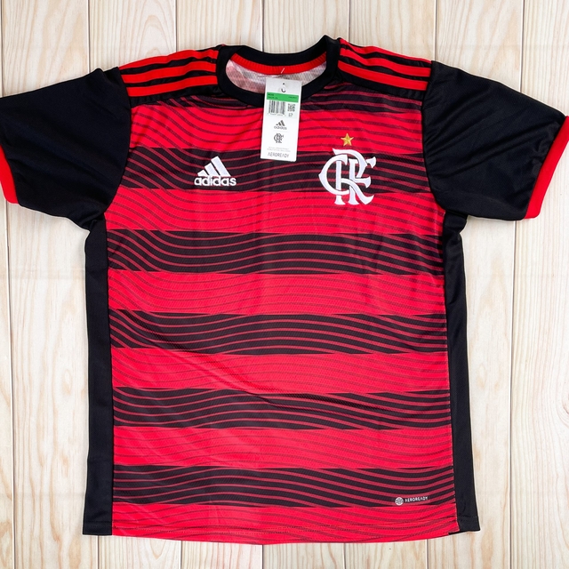Camisa Flamengo Home 22/23 s/n° Torcedor Masculina - Nacional