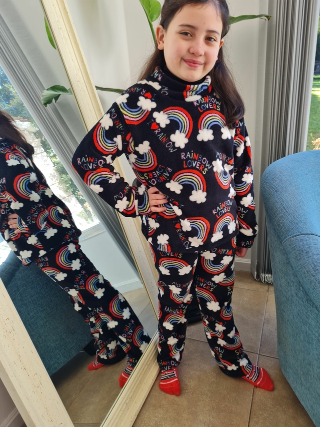 Conjunto pijama kids polar soft - en Fiaca