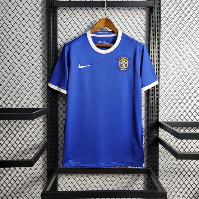 Camisa Brasil - Retrô (2006) Azul