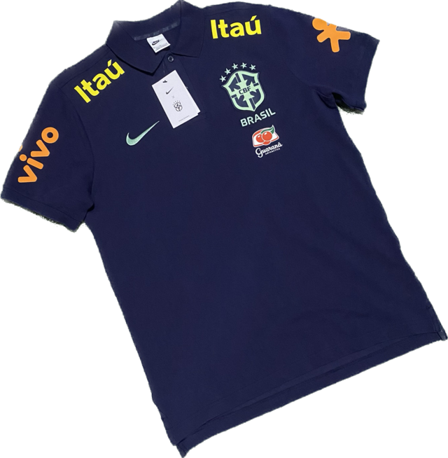 Camisa Polo Nike Seleção Brasileira CBF 2022/2023