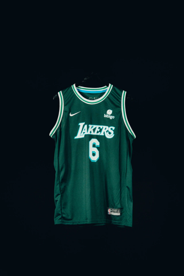 Camiseta Lakers James (6) Verde - Comprar