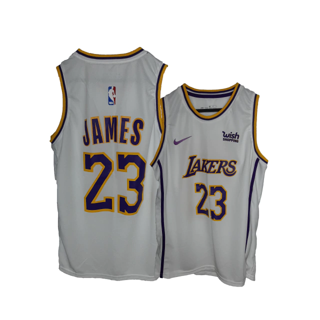 Camiseta Lakers Blanca (23) James - Casa Desport