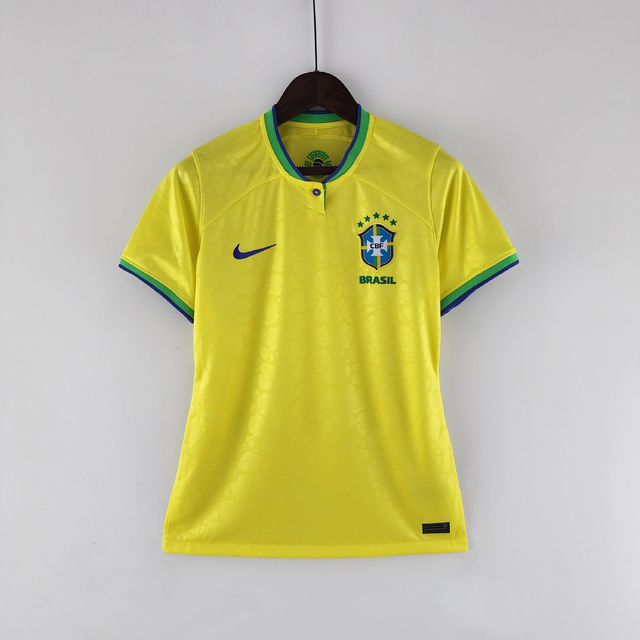 Camisa Seleção Brasileira Feminina I 2022/23 - Versão Torcedor