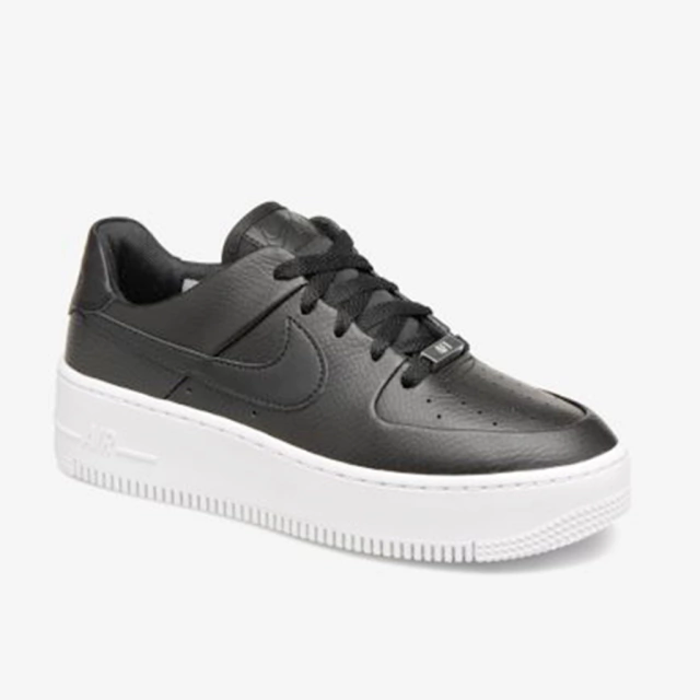 Air Force | Negra suela blanca - en Cloud Store