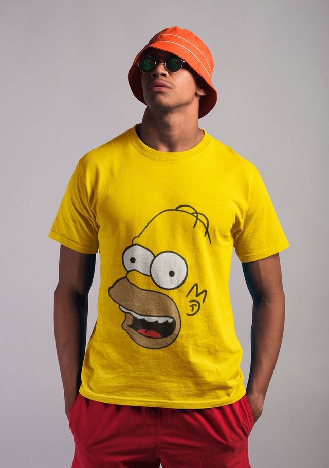 Camiseta Personalizada Homer Simpson | PK Line Shop