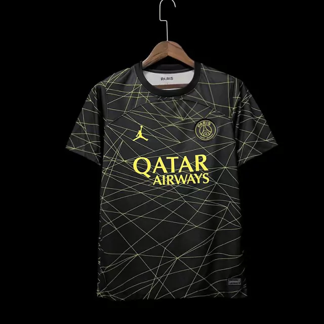 Nova camisa do PSG - Preta e dourada 2023
