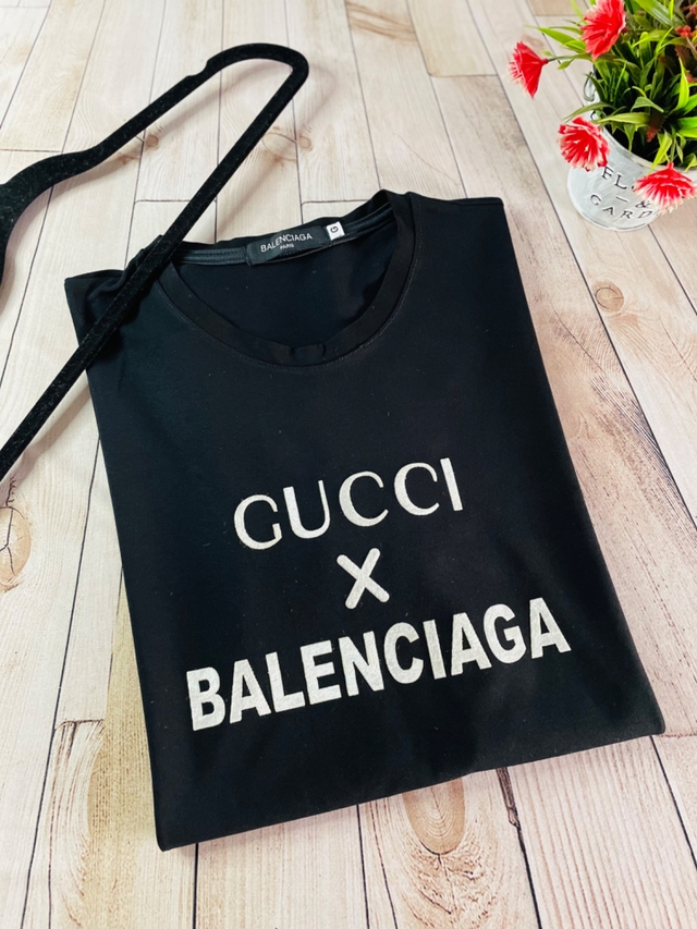 Camiseta Balenciaga X Gucci - Comprar em P&B Griffe