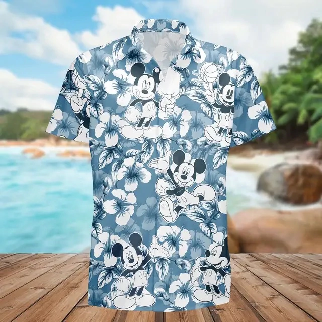 Camisa de Playa Mickey Mouse - Shopping Lovers