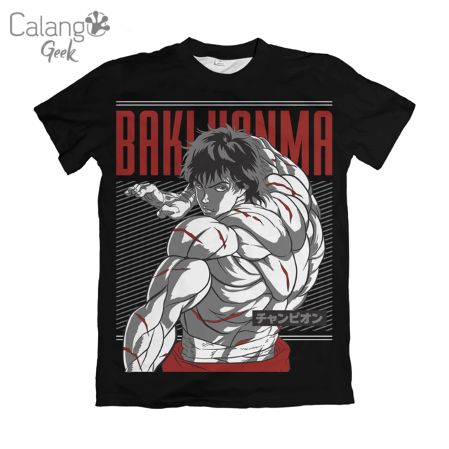 Camisa Baki Hanma - Black Edition - M.04