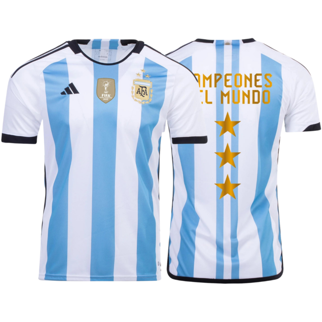 S-4XL 2022 Argentina Copa Campeão Mundial De Camisas De Futebol