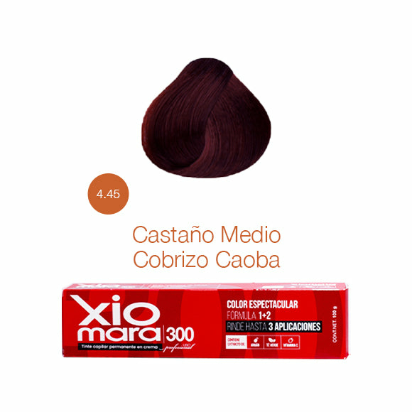 Xiomara 300 4.45 Castaño Medio Cobrizo Caoba