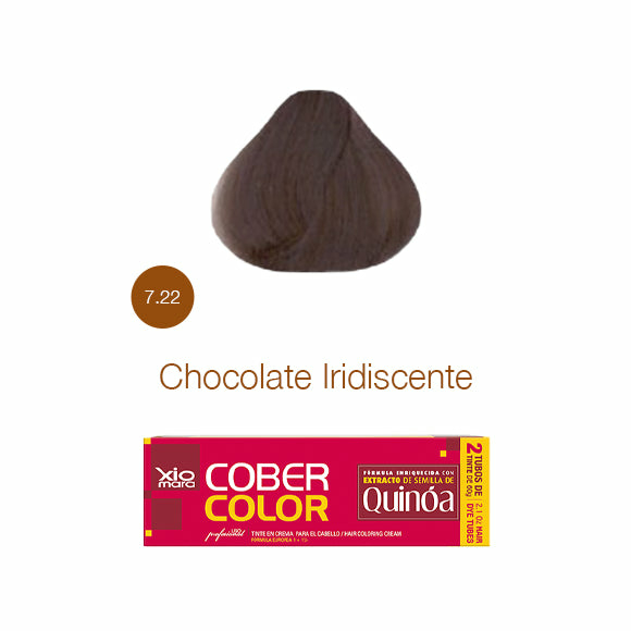CoberColor 7.22 Chocolate Iridiscente Xiomara Profesional