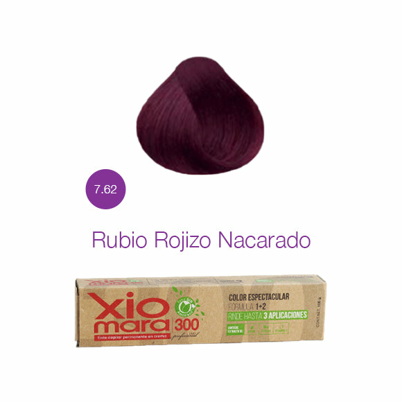 Xiomara 300 Sin Amoníaco 7.62 Rubio Rojizo Nacarado