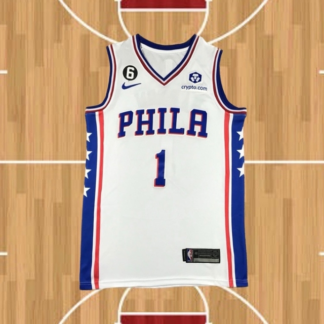 Camisa Philadelphia 76ers NBA 2023 (Bordada)
