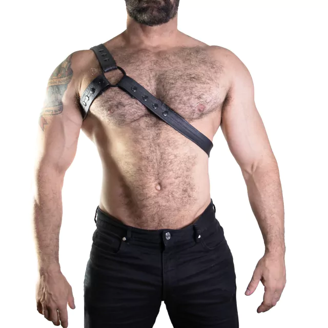 Harness Arreio Masculino Yes Sir De Couro