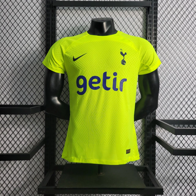 Camisa Nike Versão Jogador Tottenham Pré Jogo 2022/23 - Verde