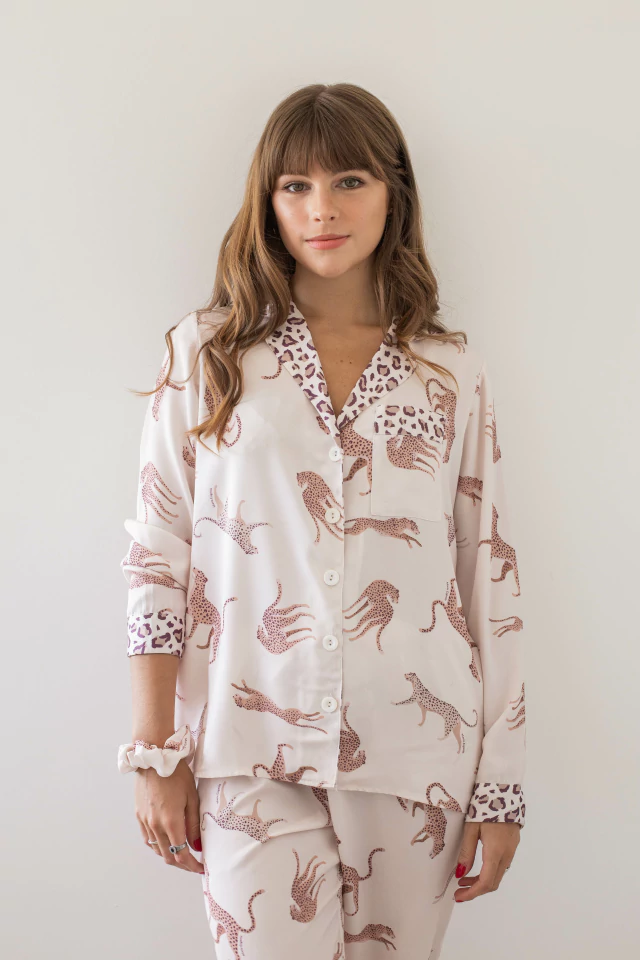 Pijama camisero María Eugenia sleepwear