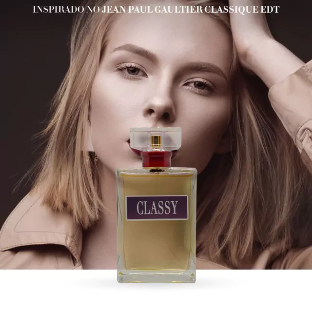 Perfume CLASSY Inspirado no Jean Paul Gaultier Classique EDT Feminino