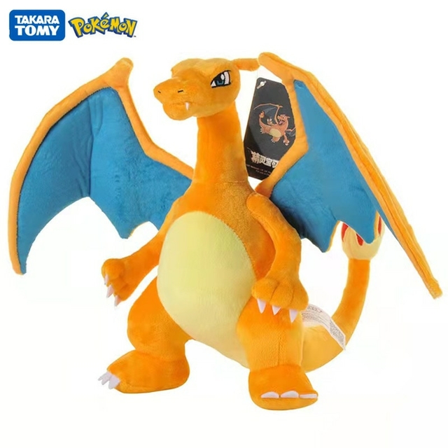 Pelúcia Mega Charizard X Pokémon Center - Toy Store - Brinquedos