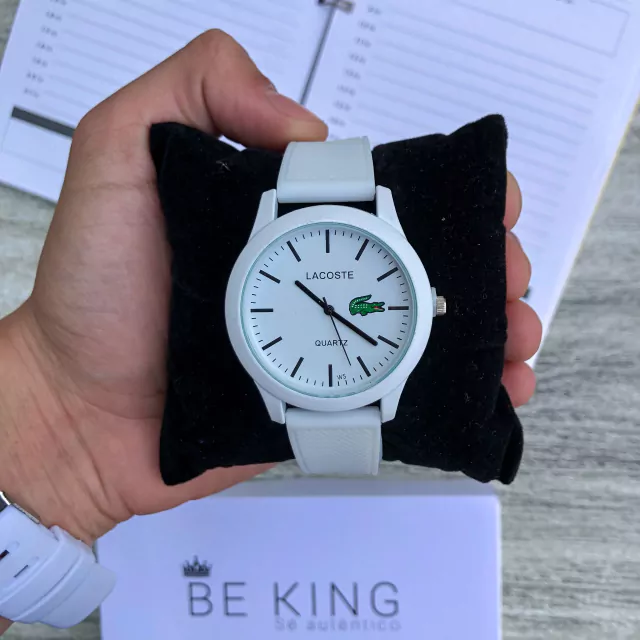 Hacer Iluminar Edad adulta Reloj Lacoste blanco - Comprar en Be King