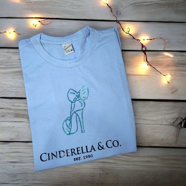 Camiseta Infantil Cinderela