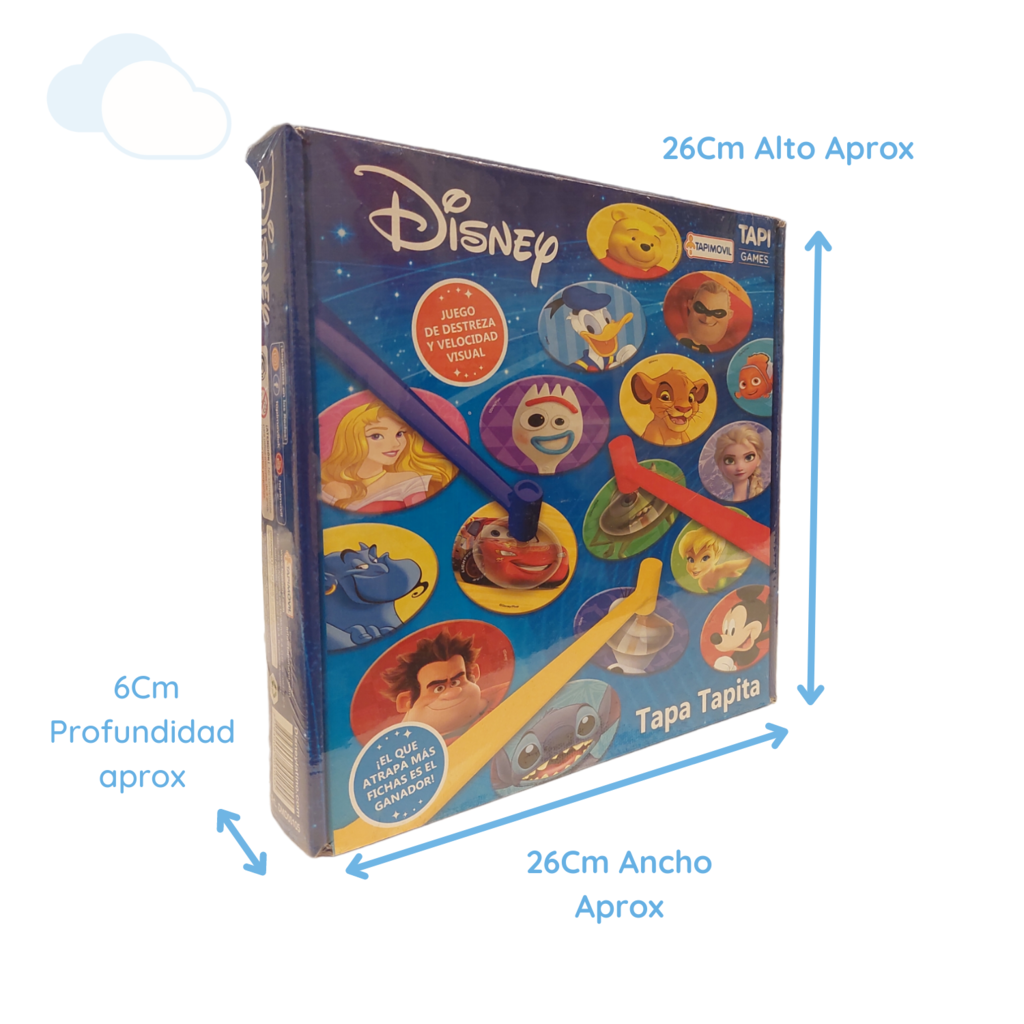 Juego De Mesa Tapa Tapita Disney Tapimovil