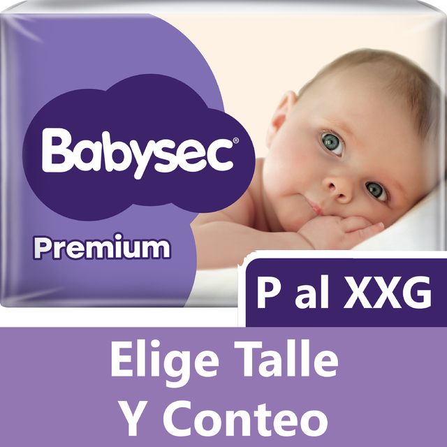 Pañales Descartables Babysec Premium