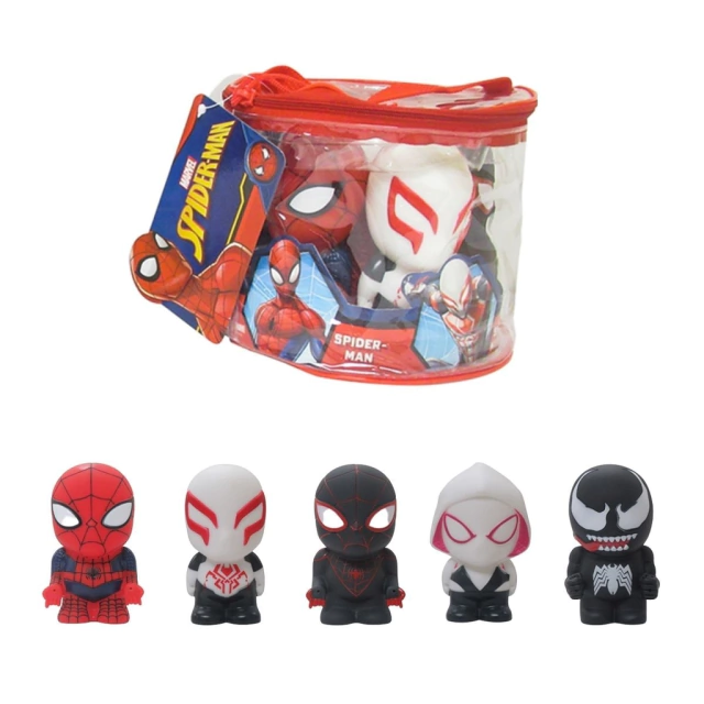 Muñecos Spiderman Set X 5 Unidades Bolso Marvel - TapiMovil