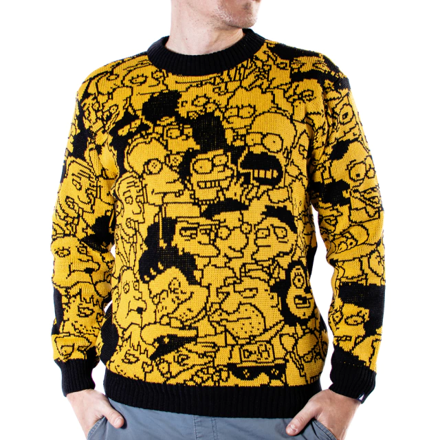 The Simpsons Springfield Sweater