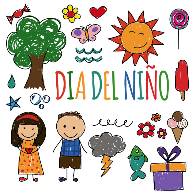 Dibujo Infantil - Vinilo Decorativo Día Del Niño