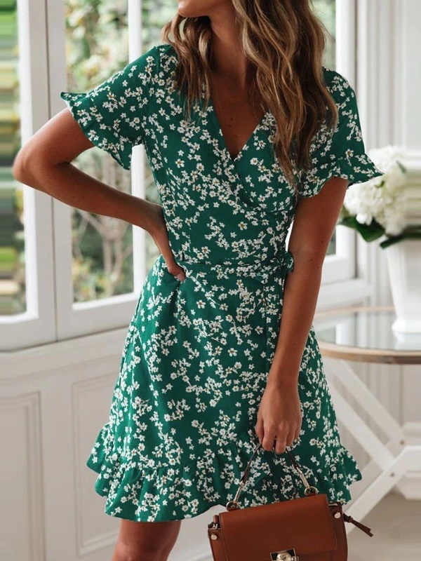 Vestido Floral Casual | DMS Boutique