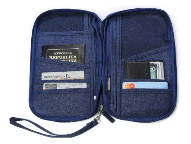 Organiza tus documentos de viaje con nuestro porta pasaportes