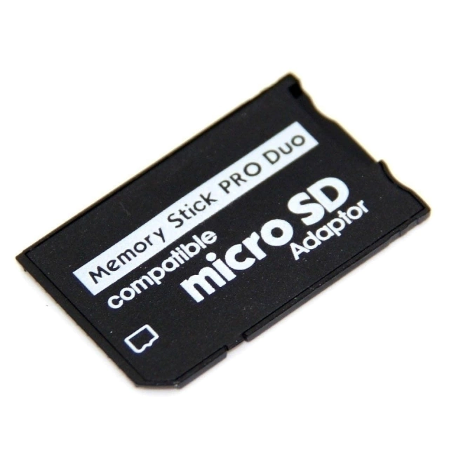 PSP - Memory Stick PRO Duo Adaptador micro SD - Game On