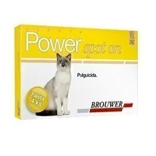 Pipeta Power para gato hasta 4 kg - Almacén de perros
