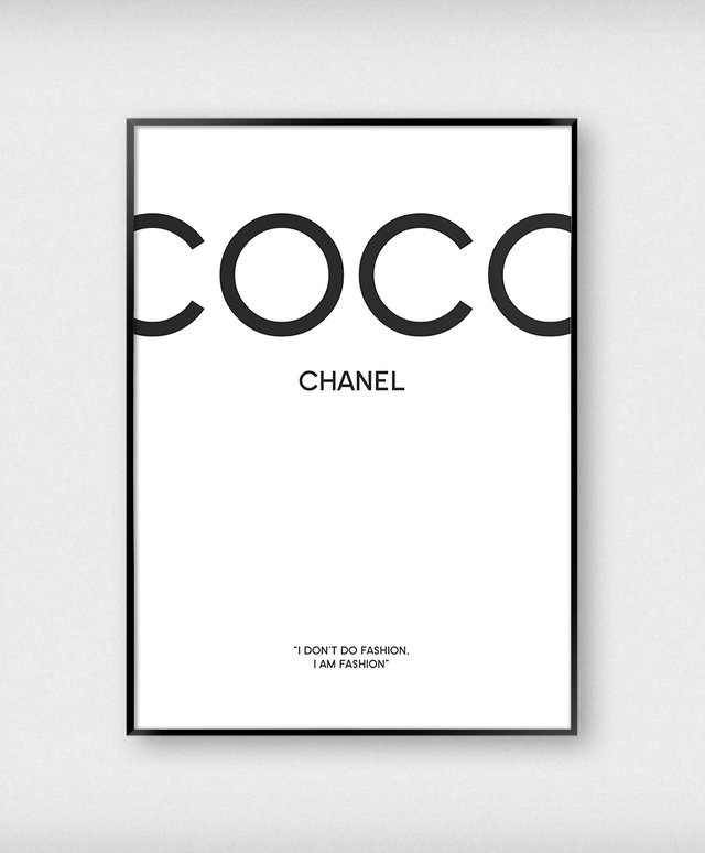 Cuadro Coco Chanel - Comprar en Marnie Arte