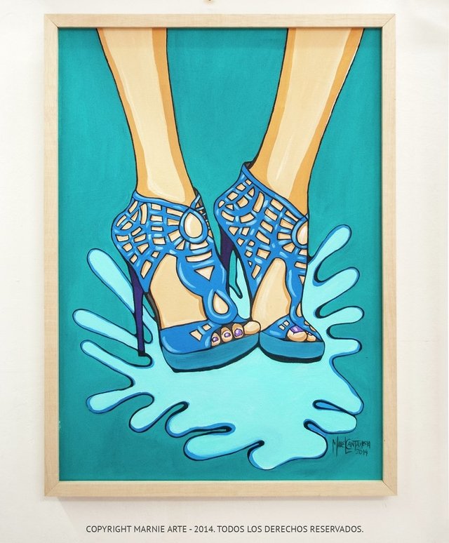 Zapatos Azules - Comprar en Marnie Arte