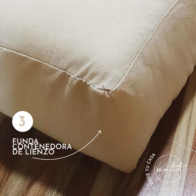 Almohadón gomaespuma SOFT Alta densidad 13 cm - Para asiento sillón