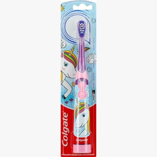 Escova Dental Elétrica Infantil Colgate Unicórnio +3 anos